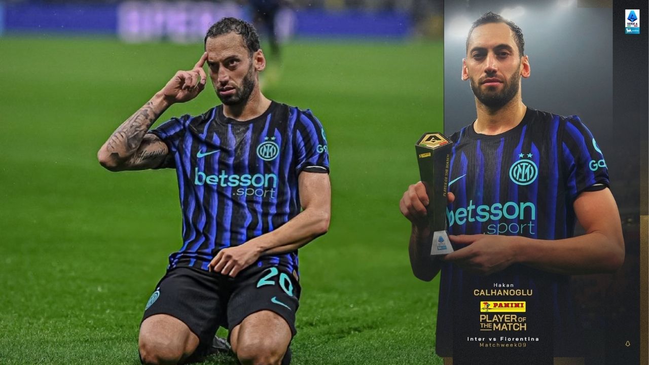 Hakan Çalhanoğlu gecenin yıldızı oldu: “Her zaman yaptığım gibi”