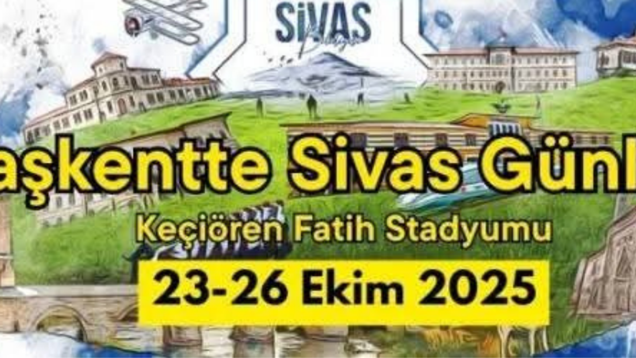 Ankara'da Başkent'te Sivas Tanıtım Günleri için gün sayıyor