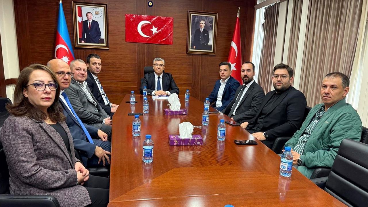 Beypazarı Ticaret Odası Yönetimi Bakü'ye gitti